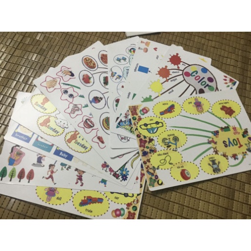 Bộ thẻ thuyết trình 11 chủ đề