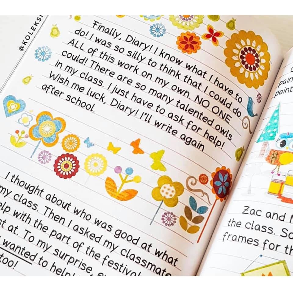 Hàng nhập 15q - Owl Diaries Scholastic