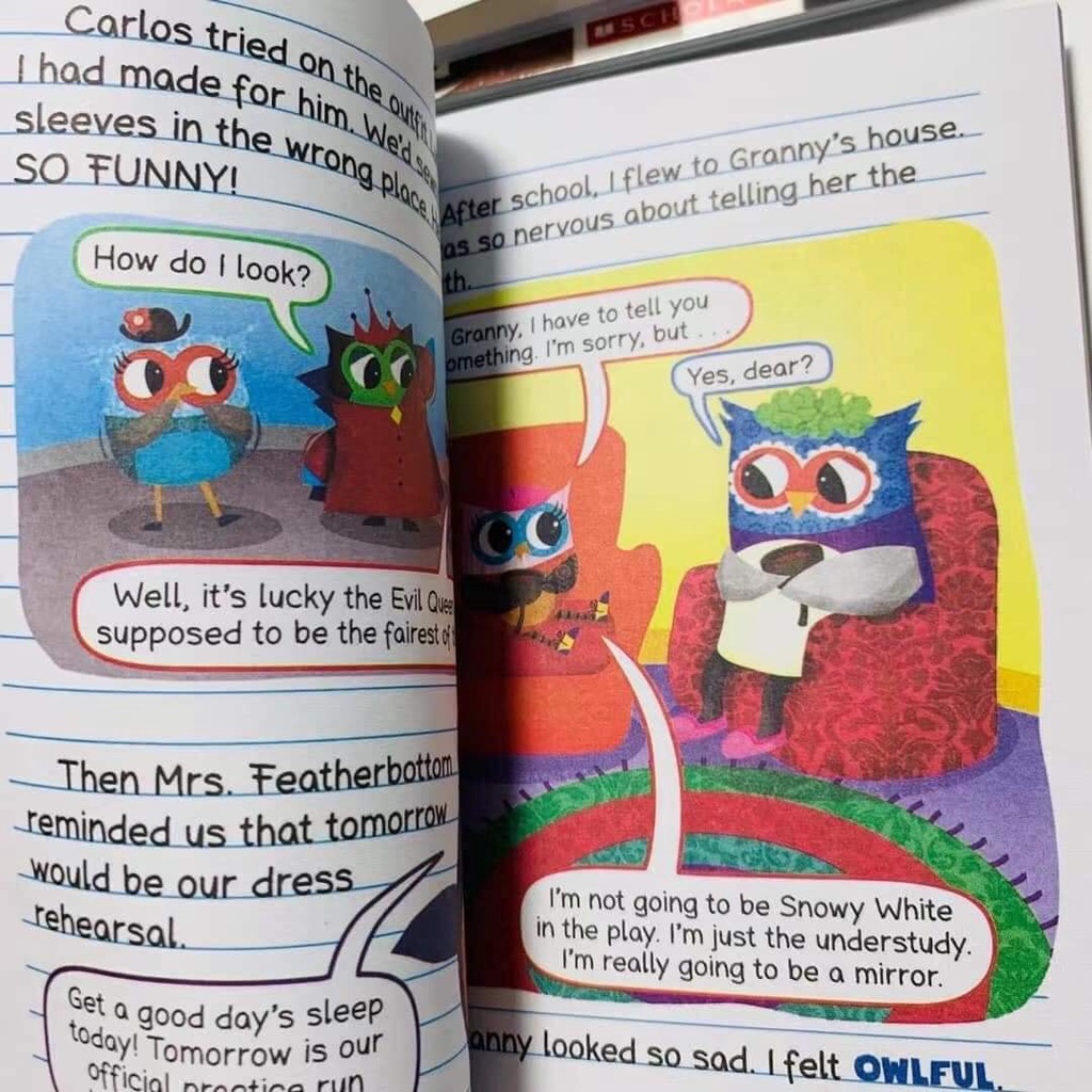 Hàng nhập 15q - Owl Diaries Scholastic