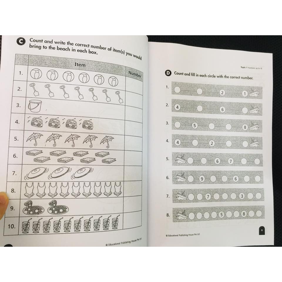 Bộ 3q - Level 1 -  Complete maths, Step by step math, Challenging 4 in 1 maths
