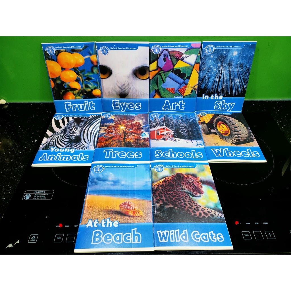 Bộ 10q - Oxford read and discover level 1-2-3-4-5-6 - Tặng file nghe Mp3