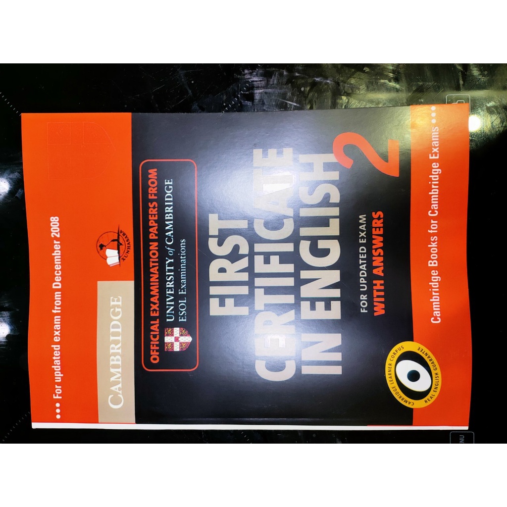 Bộ 5q - FCE Cambridge First Certificate in English