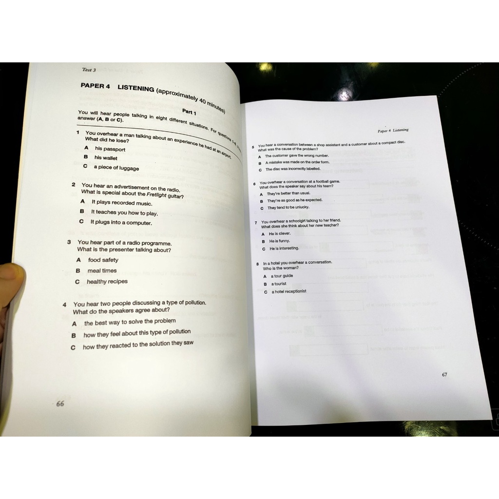 Bộ 5q - FCE Cambridge First Certificate in English