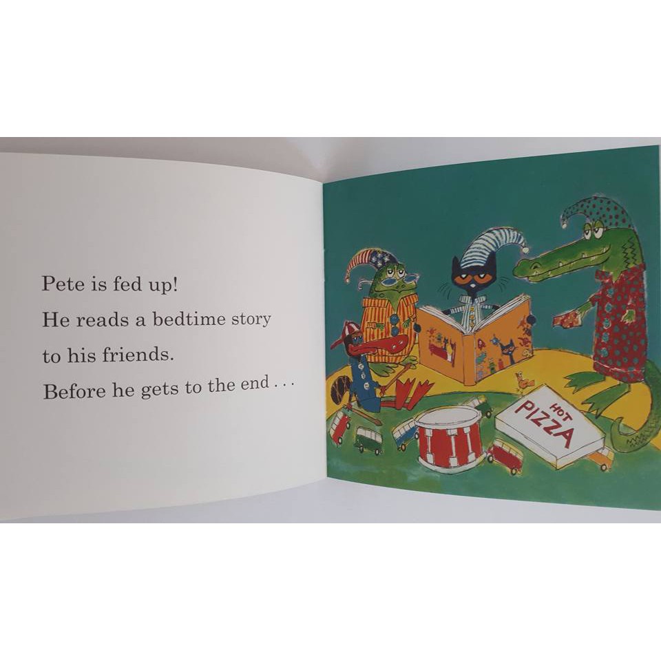 Bản nhập - Bộ 12q - I can read - Pete the cat + File nghe