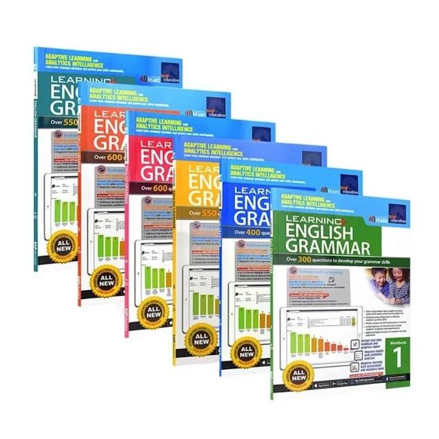 Bộ 6q nhập - Learning English grammar