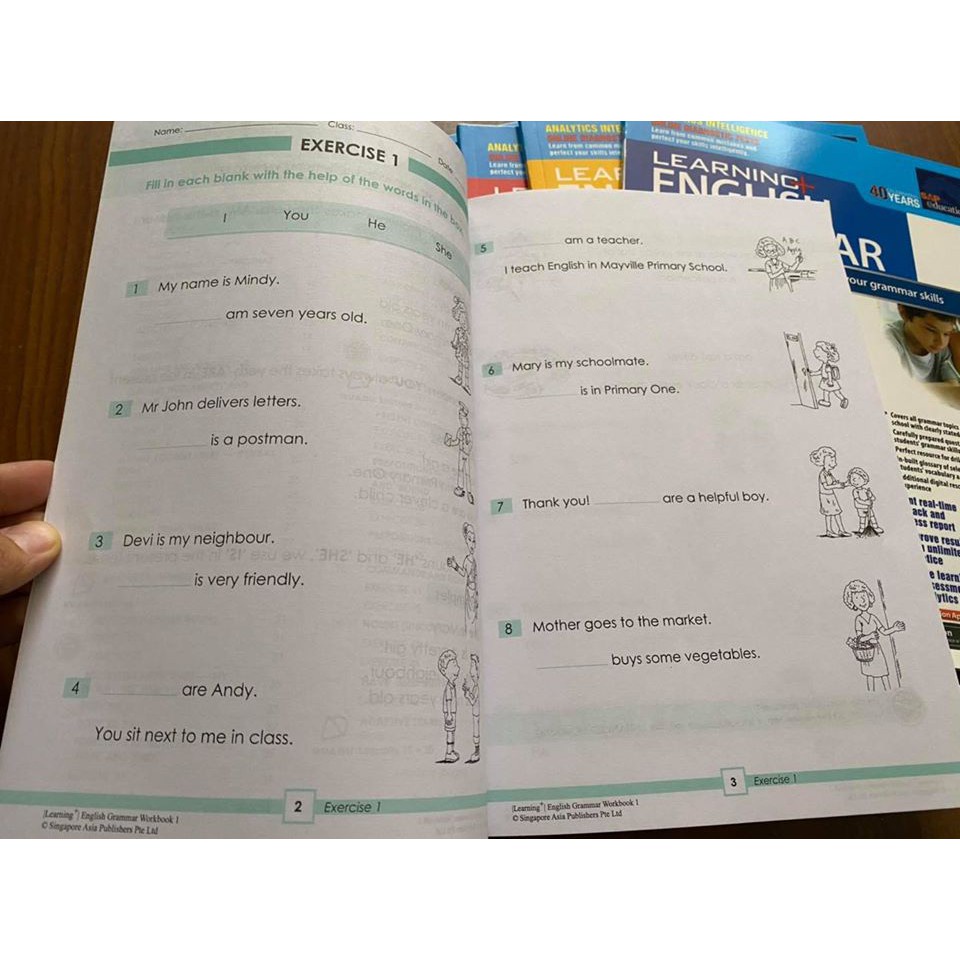 Bộ 6q nhập - Learning English grammar