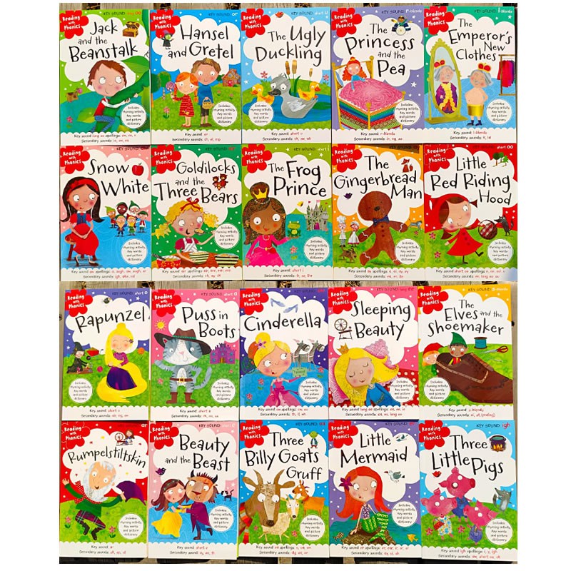 Hàng nhập 20q - READING WITH PHONICS COLLECTION + File mp3