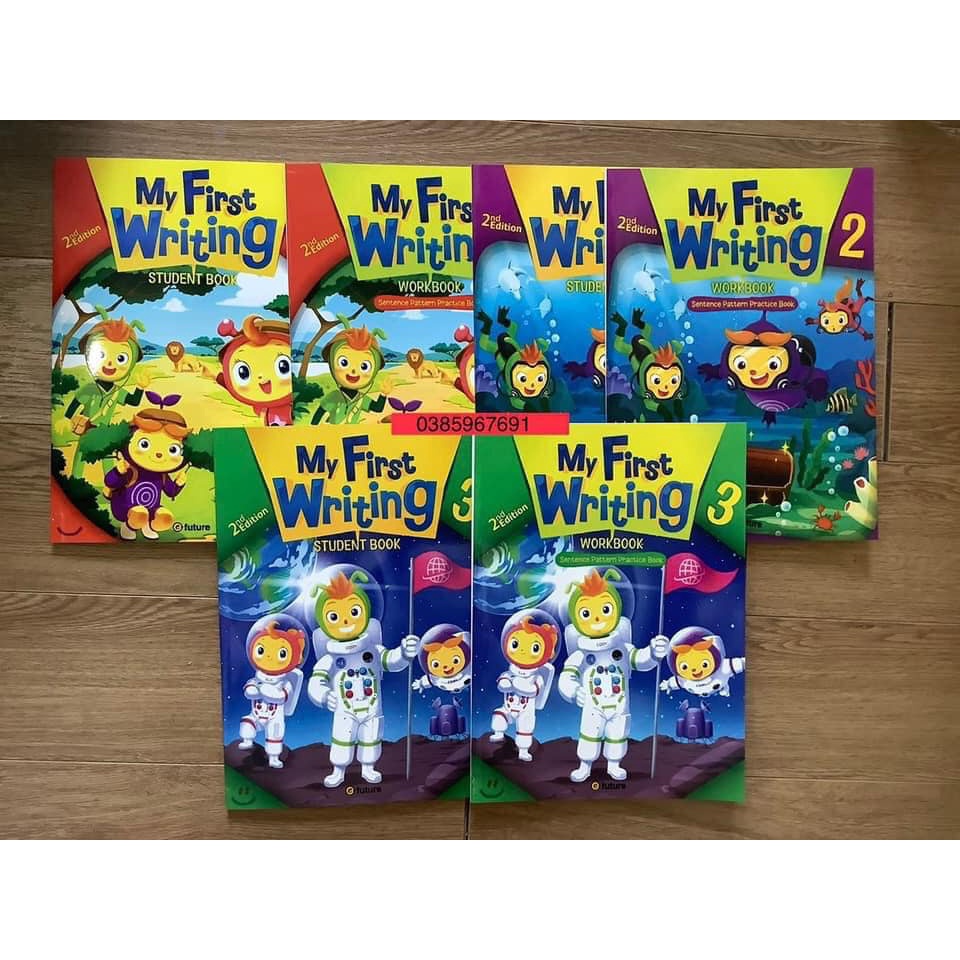 Bộ 6q - MY FIRST WRITING 1,2,3