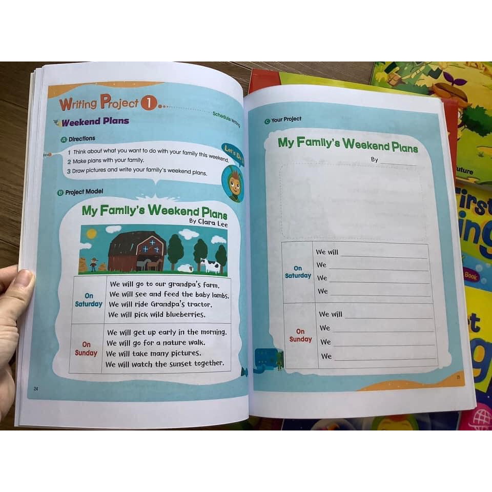 Bộ 6q - MY FIRST WRITING 1,2,3