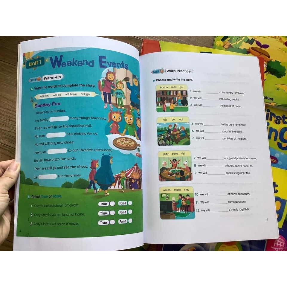 Bộ 6q - MY FIRST WRITING 1,2,3