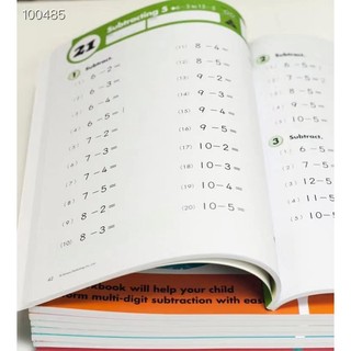 Hàng nhập - Full 10C - KUMON MATH WORKBOOKS - GRADE 1~4