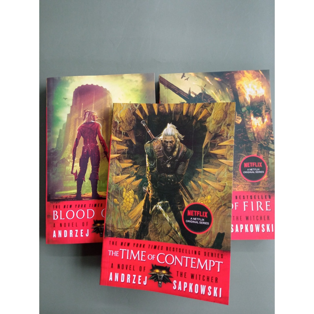 Bản nhập - Full boxset 3c - The Witcher Stories Boxed Set - The Last Wish Sword of Destiny - Hot!!!