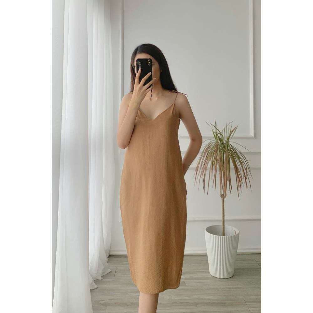 [Ảnh thật] [FreeShip] [Ảnh thật] Váy đũi dây buộc 3 ,màu HOT TREND | BigBuy360 - bigbuy360.vn