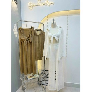 Set bikini 3 món đi biển