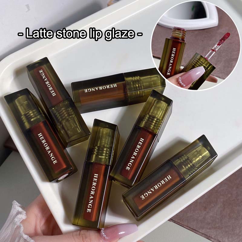 Ranliy💗Son Kem Lì Herorange Lâu Trôi Chống Thấm Nước Hàng Nội Địa Trung