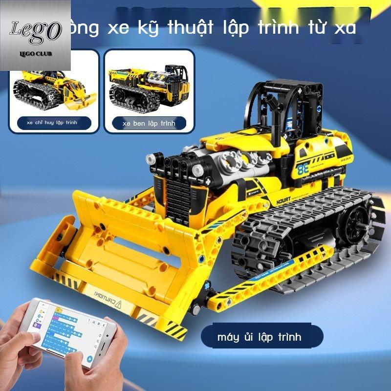 💥Sẵn sàng giao hàng🎊Tương thích LEGO Block Splice Wall Robot Lập trình điều khiển từ xa Kỹ thuật Series Excavator Boy