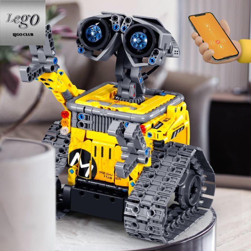 💥Sẵn sàng giao hàng🎊Tương thích LEGO Block Splice Wall Robot Lập trình điều khiển từ xa Kỹ thuật Series Excavator Boy