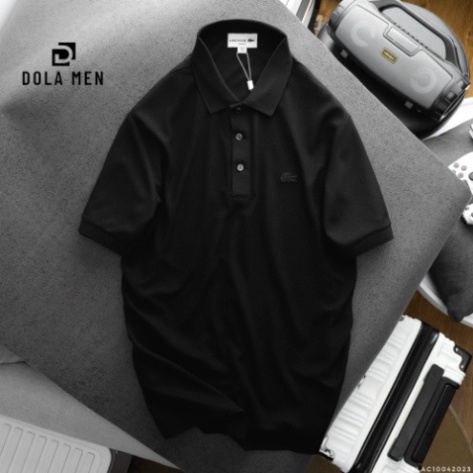 Áo Thun Nam Slimfit POLO BASIC LACOSTE GOLF TRƠN khuy màu Xà Cừ Logo thêu dáng dài 6 màu hàng xuất xịn Có Big Size