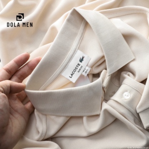 Áo Thun Nam Slimfit POLO BASIC LACOSTE GOLF TRƠN khuy màu Xà Cừ Logo thêu dáng dài 6 màu hàng xuất xịn Có Big Size