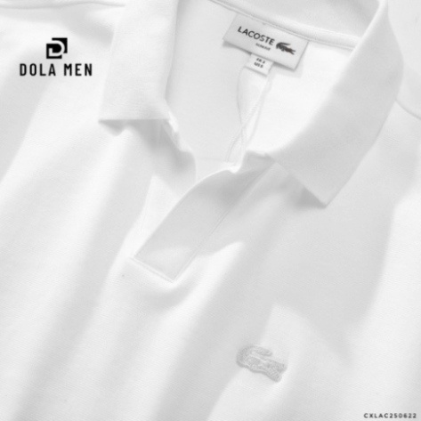 Áo Thun Nam Polo LACOSTE Cổ V VẢI DÀY CHÍNH HÃNG Không Xù Không Nhăn Cực Xịn Cao Cấp Dolamen