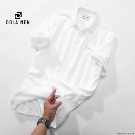 Áo Thun Nam Polo LACOSTE Cổ V VẢI DÀY CHÍNH HÃNG Không Xù Không Nhăn Cực Xịn Cao Cấp Dolamen