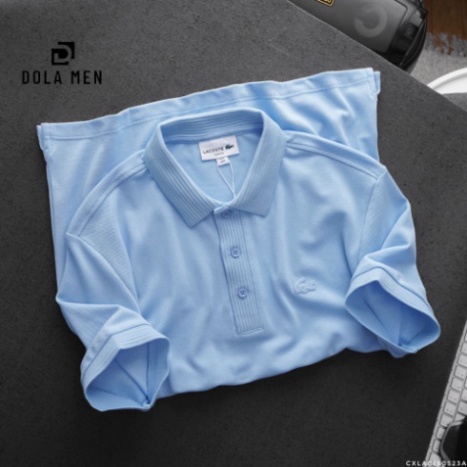 Áo Thun Nam Slimfit POLO BASIC LACOSTE GOLF TRƠN NÚT KHẮC Vải Pique Cao Cấp Mềm dáng dài 5 màu hàng xuất xịn Chuẩn Hãng