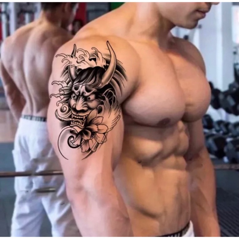 Hình Xăm Dán Tạm Thời Quan Vũ 11cm X 18cm Chống Thấm Nước 15 Ngày Hot Trend 2023