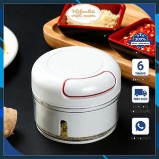 Máy xay tỏi ớt đa năng tiện lợi thế hệ mới, Dụng cụ xay hành tỏi ớt cầm tay mini tiện dụng, Máy Chopper Xay Tỏi Ớt