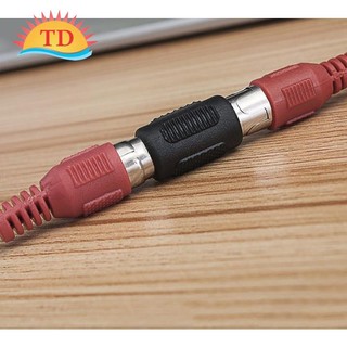 Đầu nối jack av hoa sen-rca chống sôi nhiễu - jack rắc nối av hoa sen rca