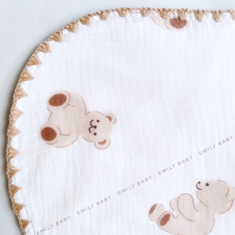 Gối xô 10 lớp thấm hút mồ hôi, mềm mại cho bé từ sơ sinh