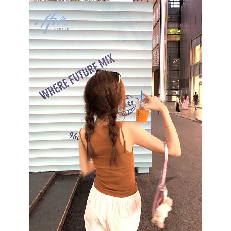 Áo Hai Dây Ôm Dáng Thời Trang Mùa Hè Cho Nữ