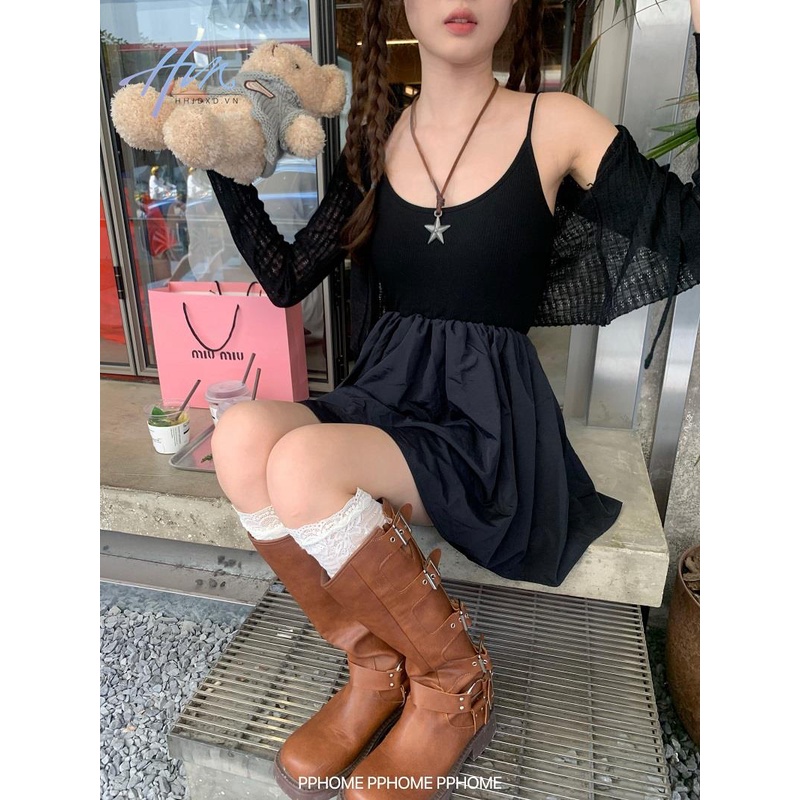 Đầm Múa Ba Lê Hai Lớp Thiết Kế Xinh Xắn Cho Bé Gái