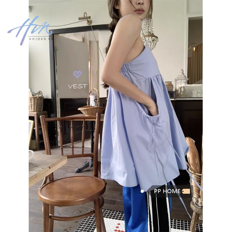 Áo Không Tay Thiết Kế Mới Theo Phong Cách Retro Dễ Phối Đồ