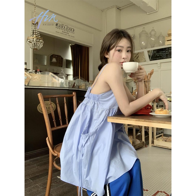 Áo Không Tay Thiết Kế Mới Theo Phong Cách Retro Dễ Phối Đồ