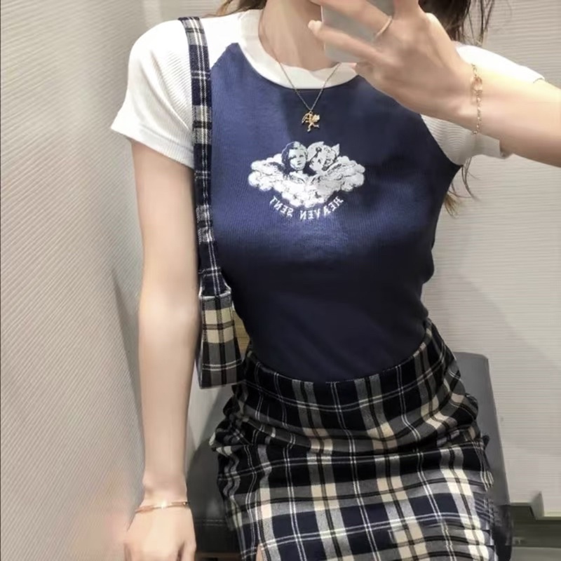 Áo Croptop Heaven Sent