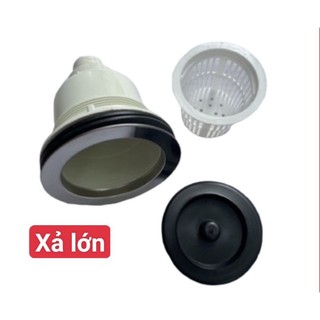 Phểu xả bồn rửa chén/bồn gội đầu - Bầu xả bồn rửa chén - Dây nối cấp nước 60cm - Ống xả máy giặt/bồn gội đầu dài 120cm