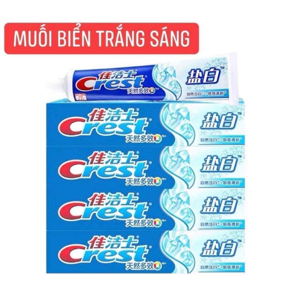 Kem đánh răng Crest trắng sáng , cho hơi thở thơm mát, nụ cười tự tin nội địa Trung loại 140g