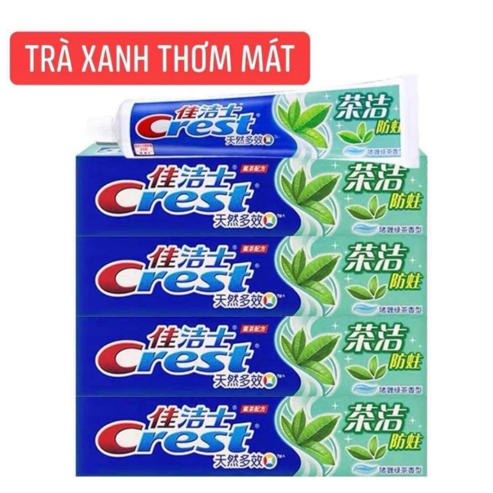 Kem đánh răng Crest trắng sáng , cho hơi thở thơm mát, nụ cười tự tin nội địa Trung loại 140g