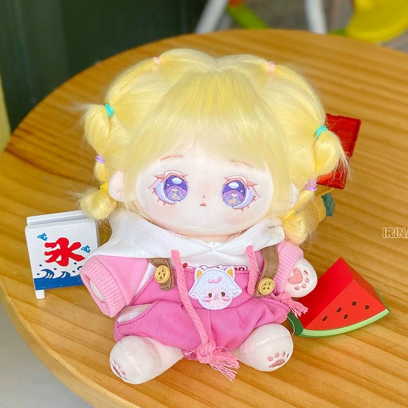 Set yếm hoodie cho doll 20cm