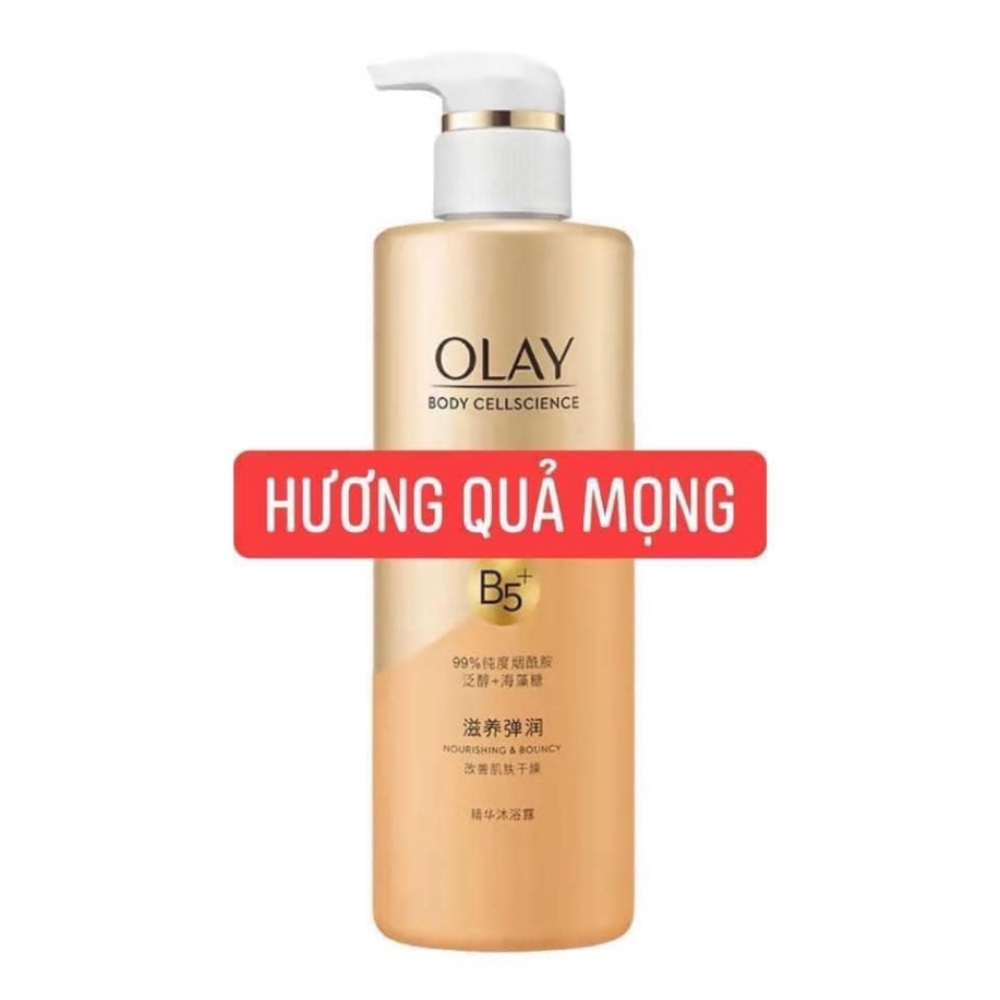 Sữa tắm Olay B3+ trắng da 500ml