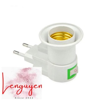 ĐUÔI ĐÈN CÓ CÔNG TẮC, PHÍCH CẮM KO DÂY