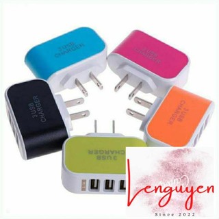 CỐC SẠC 3 CỔNG USB