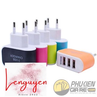 CỐC SẠC 3 CỔNG USB