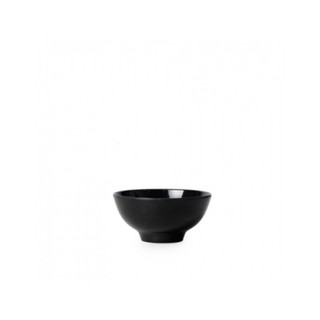 Chén cơm nhựa Melamine cao cấp Fataco, màu đen bóng chuyên dùng cho quán