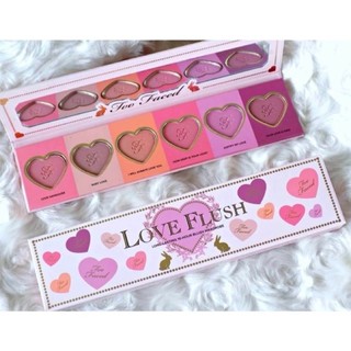 Phấn má too faced love blush combo 6 màu bền màu 16 tiếng 🌸