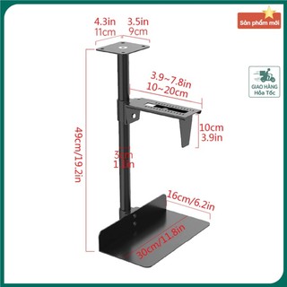 [Hỏa tốc HCM] Kệ đỡ thùng máy CPU dưới bàn 360 Computer Case Holder Installed Under The Table