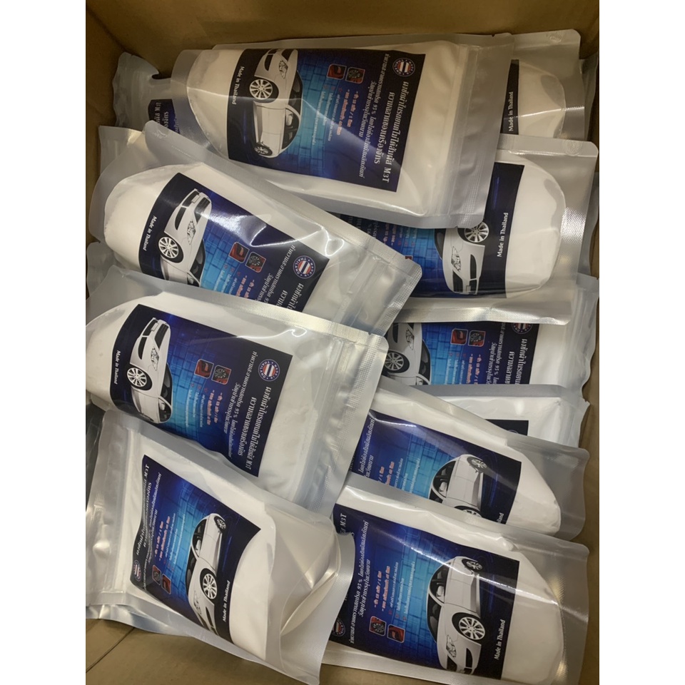 Bột rửa xe không chạm Thailand - Gói 500g tỉ lệ pha 1/50l nước  chuyên rửa ô tô xe máy Máy Móc Minh Trí