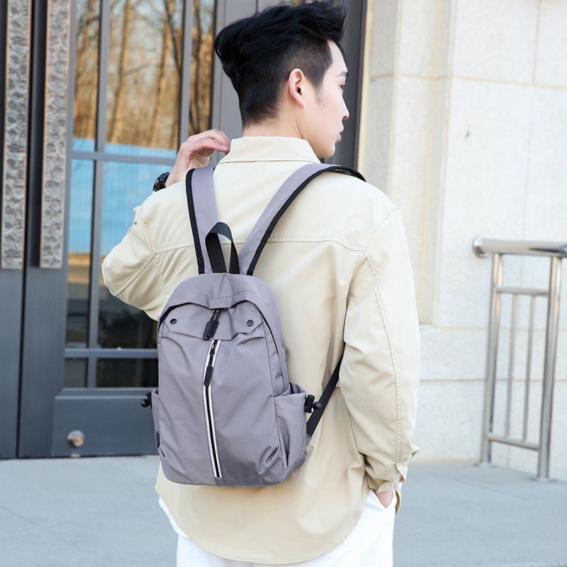 Ba Lô Mini Siêu Nhẹ Thiết Kế Mới Kiểu Dáng Đơn Giản Thời Trang Dành Cho Cả Nam Và Nữ