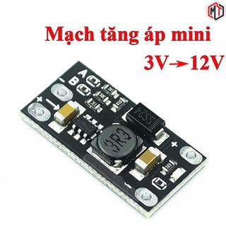 043 mạch tăng áp mini dc-dc từ 3v lên 5v / 8v / 9v / 12v