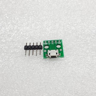 045 Mạch Ra Chân (hàn) Cổng Micro USB (MCU-Micro USB to DIP 5Pin)